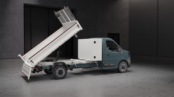 adapté aux professionnels - Renault Master Benne Plateau