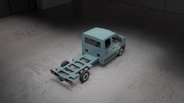 grande capacité - Renault Master Chassis Cabine