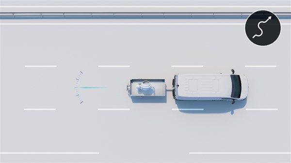 assistant à la conduite d'une remorque - Renault Master