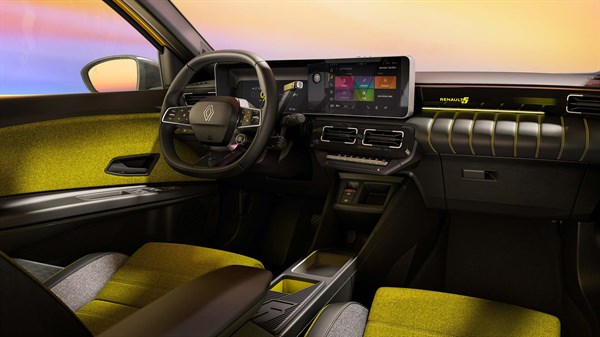 Renault 5 Tableau de bord avec OpenR Link