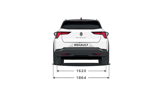 Dimensions hauteur - Renault Scenic E-Tech 100% electric