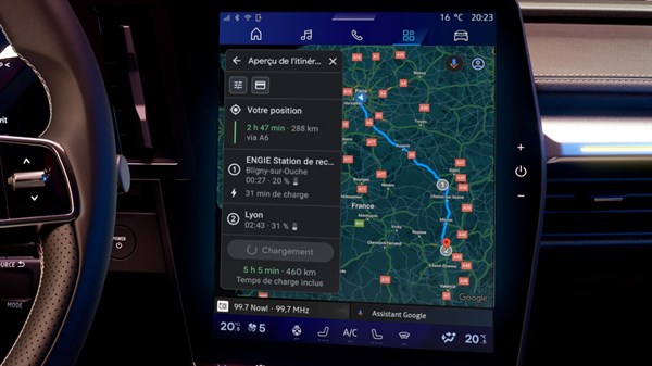 applications - Renault Scenic E-Tech 100% electric