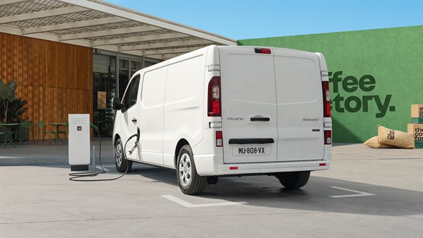 localisation des bornes de recharge - Renault Trafic Van E-Tech electric