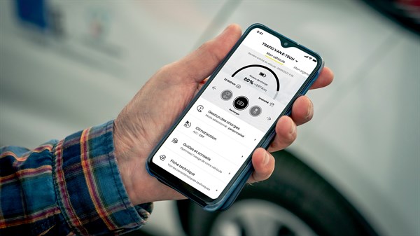 programmation de la température - Renault Trafic Van E-Tech electric