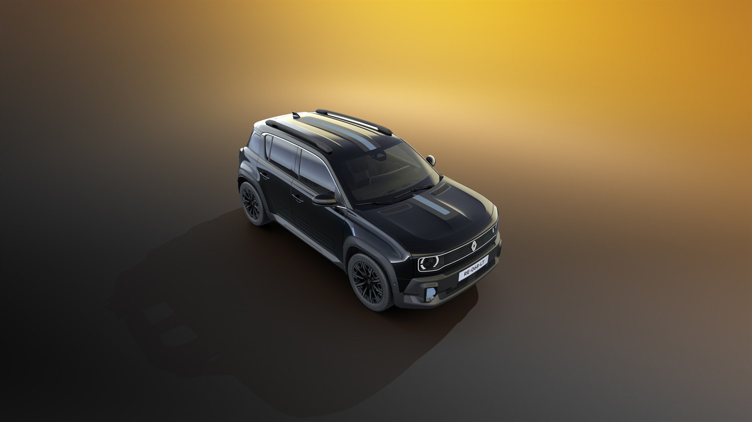 noir étoilé - Renault 4 E-Tech électrique