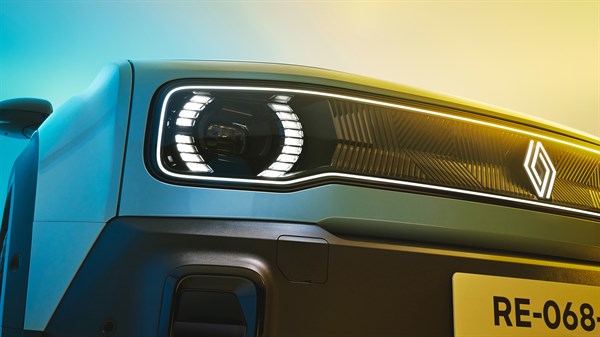 signature lumineuse - Renault 4 E-Tech électrique