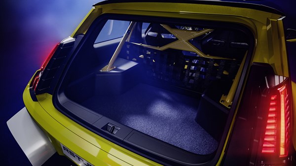 grand volume de coffre - Renault 5 Trubo 3E