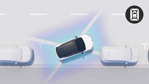 caméra 3D vision 360° - Renault Megane E-Tech électrique