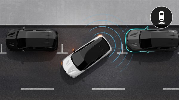 Renault Megane E-Tech électrique - aide au parking arrière
