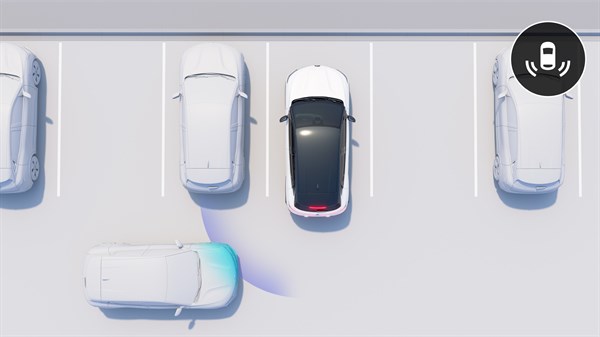avertisseur de sortie de stationnement en marche arrière - Renault Megane E-Tech électrique