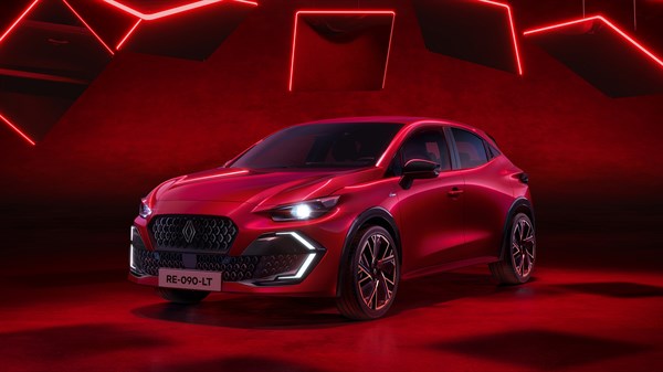 Nouvelle Renault Clio de 3/4 face