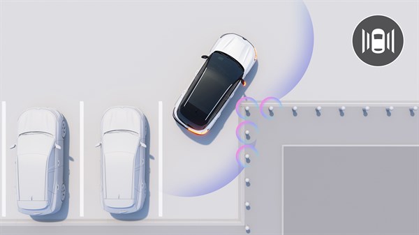 aide au parking latéral - safety control - Renault Austral E-Tech full hybrid