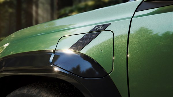 trappe de recharge à l’avant & décor de personnalisation inédit