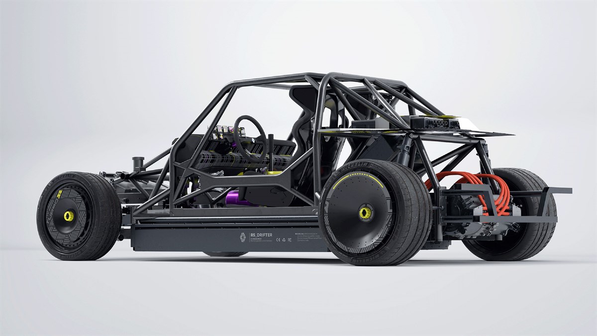 châssis - R5 Turbo 3E E-Tech 100% électrique - Renault
