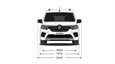 Renault Kangoo E-Tech - dimensions