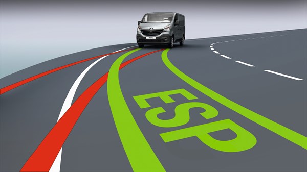 Renault TRAFIC Combi Passenger - ESP - Contrôle dynamique de trajectoire